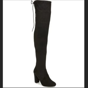 NEW Chinese Laundry Brinna Suedette Black Boots